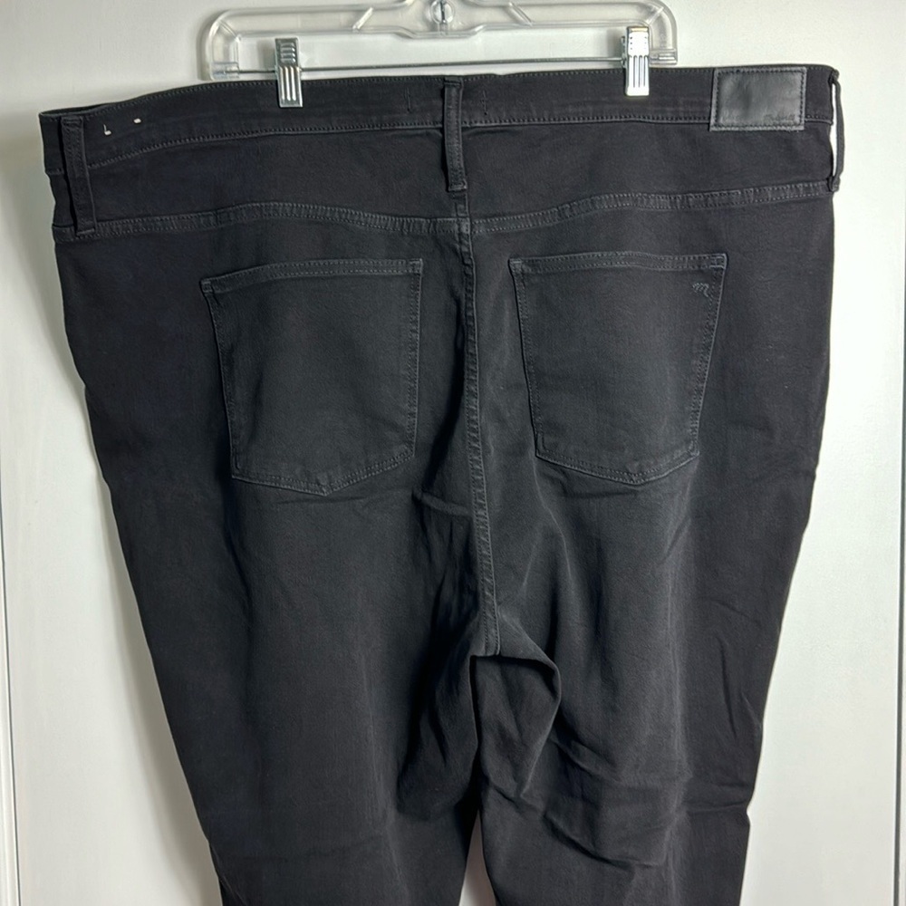 Madewell 10" High-Rise Roadtripper Jeggings Button-Front Edition Black‎ 37 Tall - Picture 8 of 16